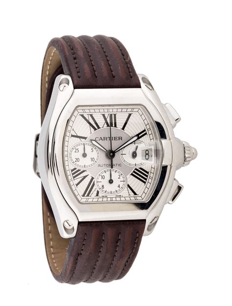 cartier roadster replica strap|cartier roadster black leather strap.